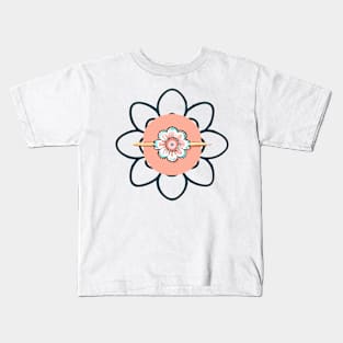 mandala Clamber Paint Kids T-Shirt